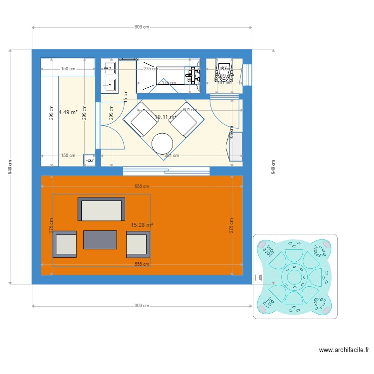 Local SPA. Plan de 0 pièce et 0 m2