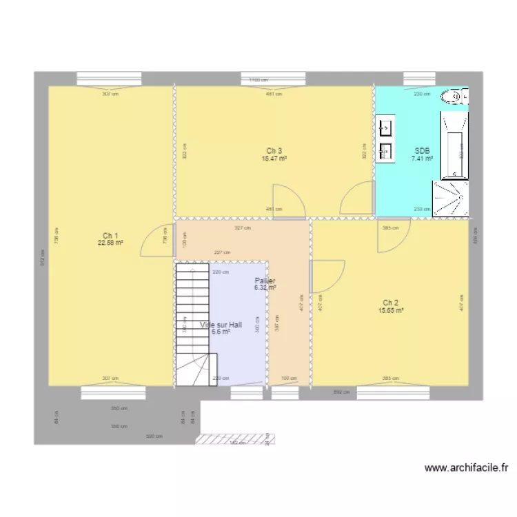 GRIBOVAL . Plan de 
