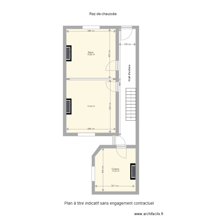 herve rdc . Plan de 0 pièce et 0 m2