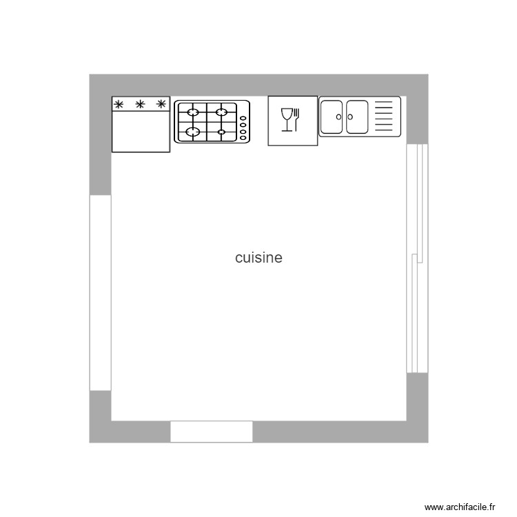 cuisine 2. Plan de 0 pièce et 0 m2