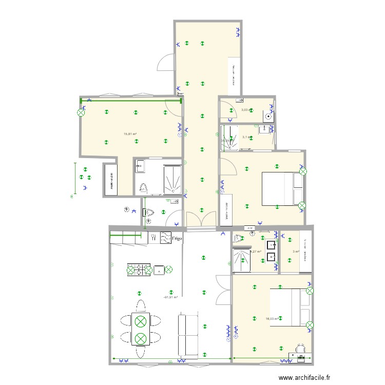 Szent istvan 17. Plan de 0 pièce et 0 m2