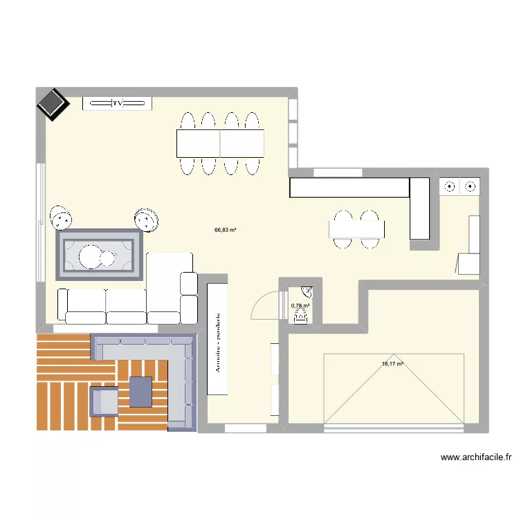 MAISON TRAV. Plan de MAISON TRAV. Plan de