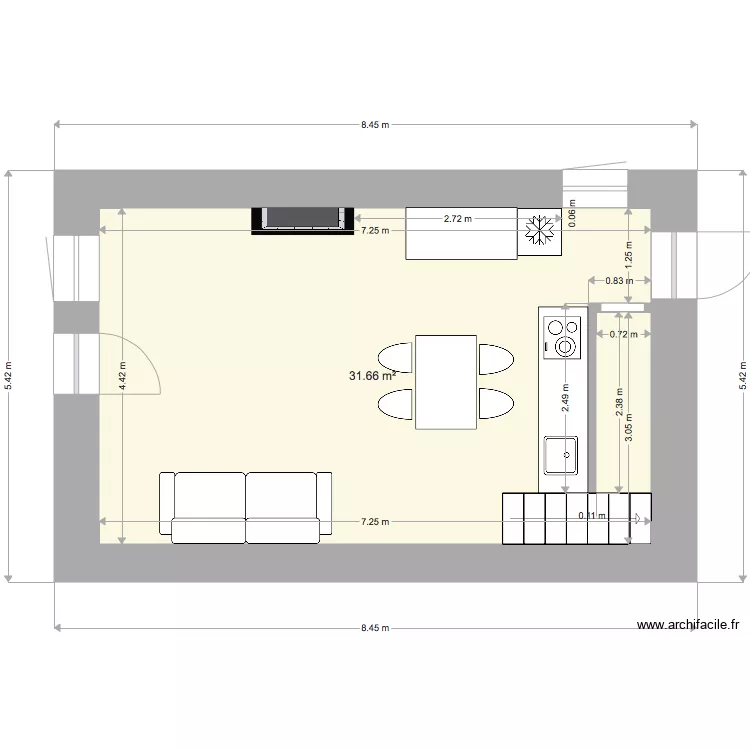 dongeron rdc 3. Plan de dongeron rdc 3. Plan de