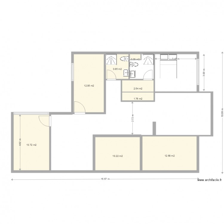18 mars. Plan de 0 pièce et 0 m2
