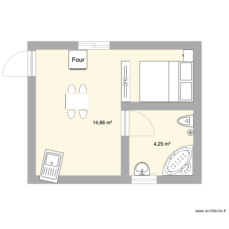 TP N1. Plan de 0 pièce et 0 m2