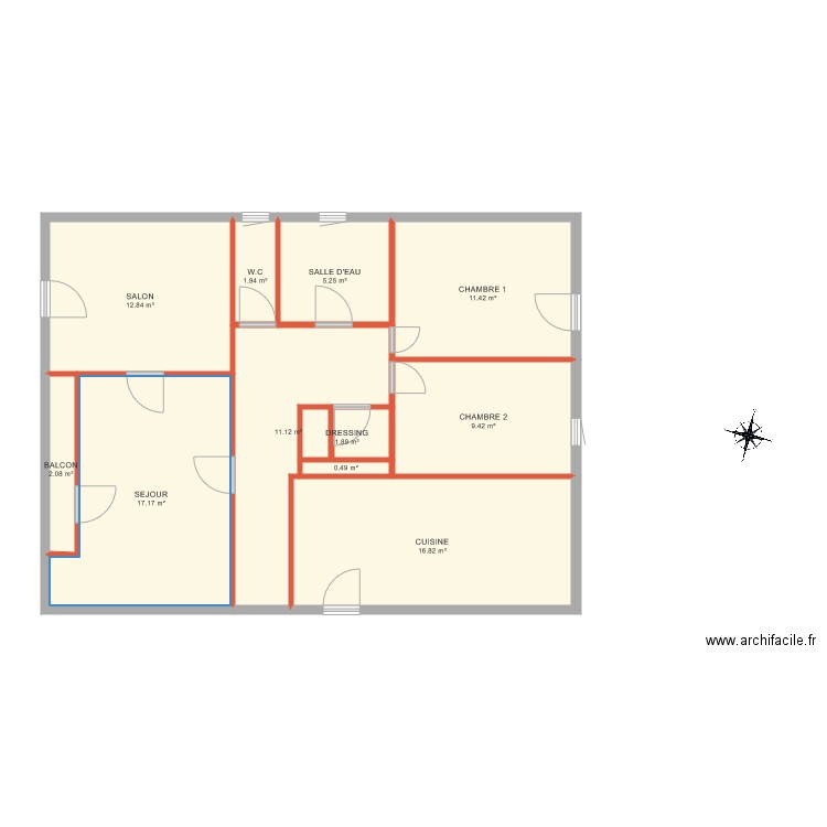 TEST2 BI 3788. Plan de 0 pièce et 0 m2