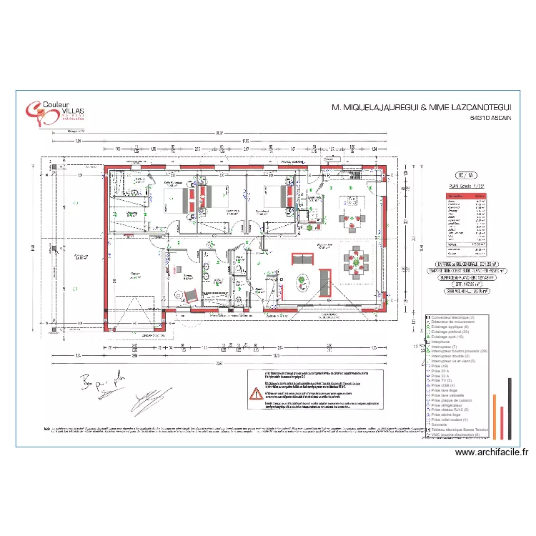 Aur&eacute;lie. Plan de 
