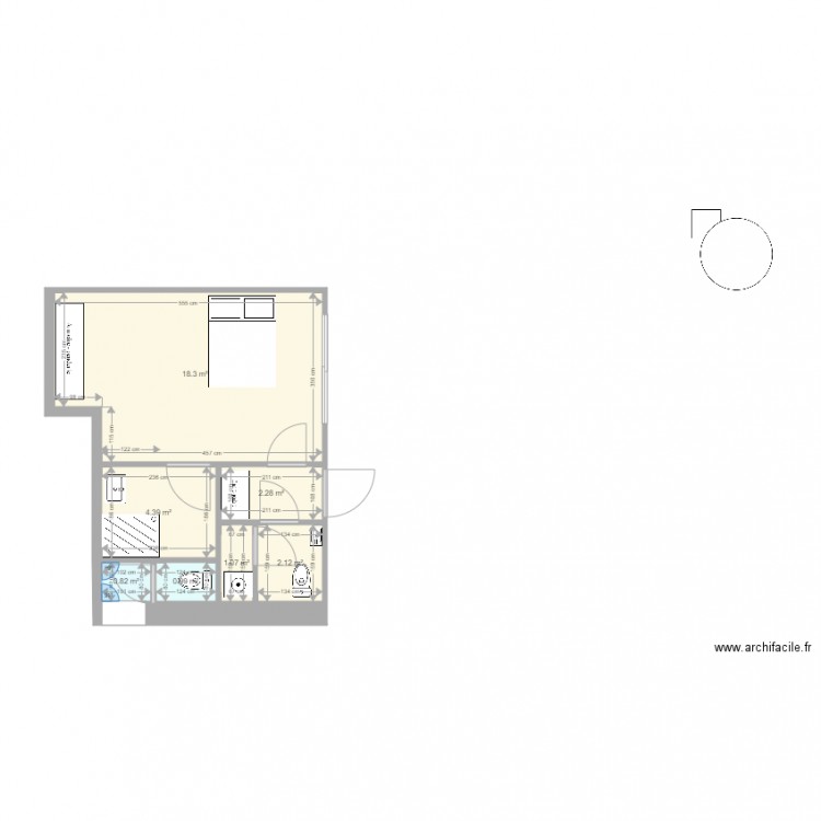 chambre maman 2. Plan de 0 pièce et 0 m2