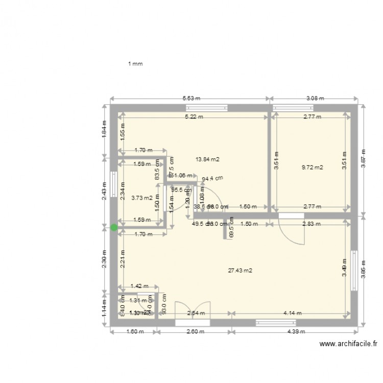 19 bis gary bis. Plan de 0 pièce et 0 m2