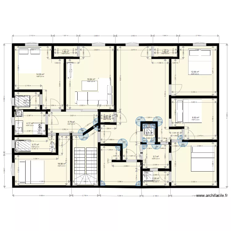 plan etage plan . Plan de 