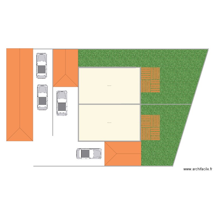 LUTT rdc ss garage. Plan de 0 pièce et 0 m2