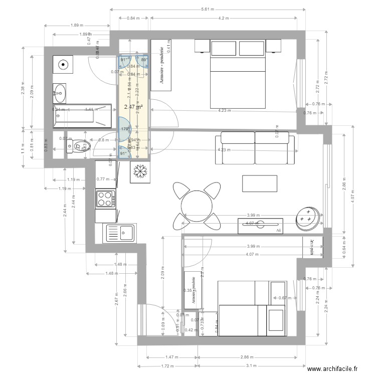 renovation  baltard. Plan de 0 pièce et 0 m2