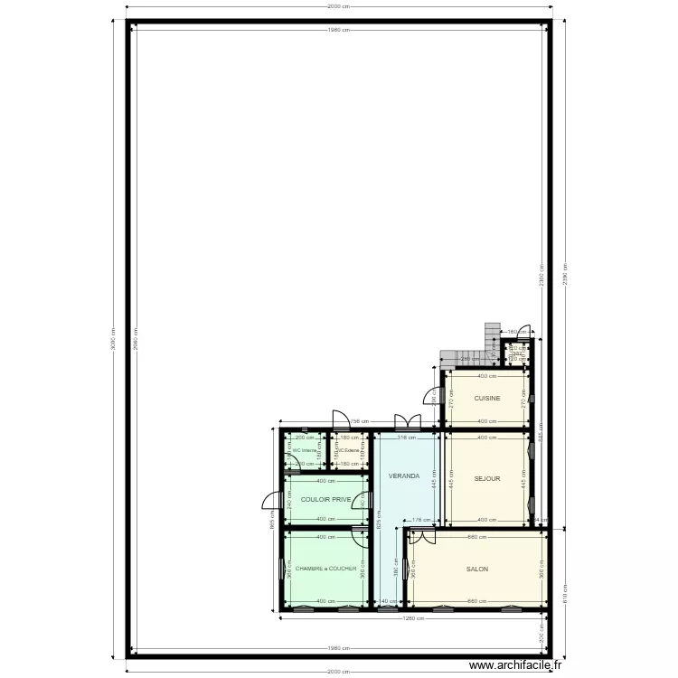 Plan 20 x30 Client 22441198. Plan de 
