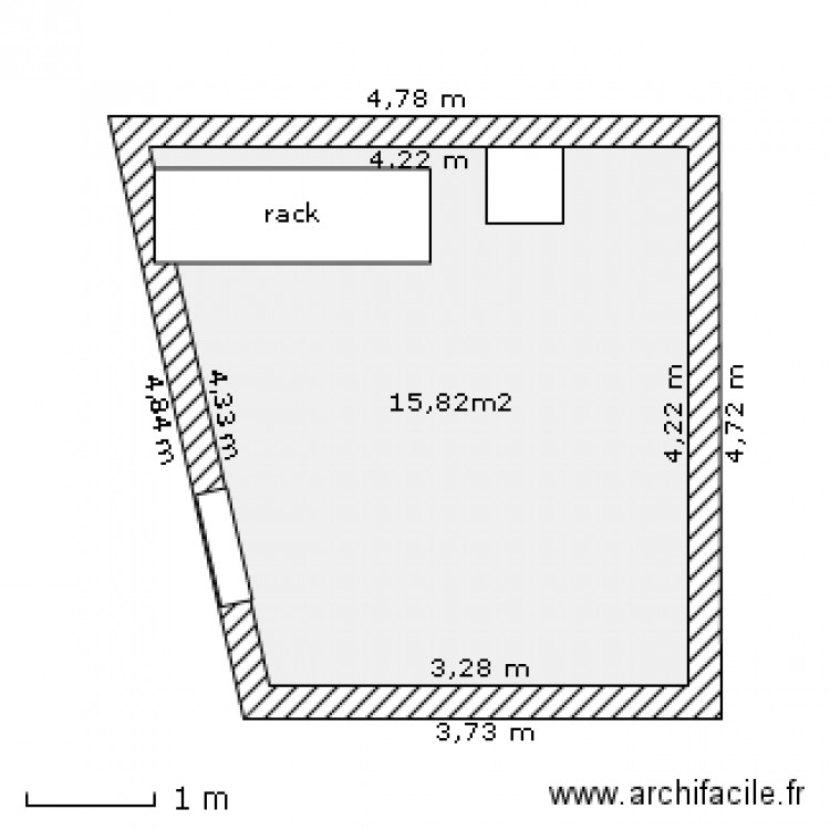 zone de prelevement 1. Plan de 0 pièce et 0 m2