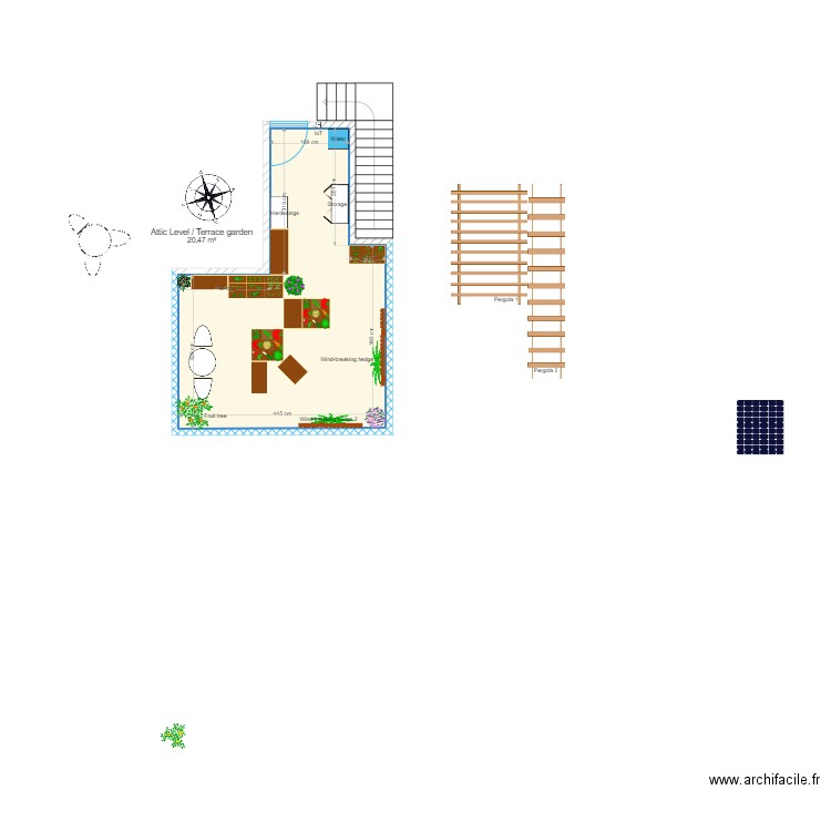 Mata Ayer roof terrace. Plan de 0 pièce et 0 m2