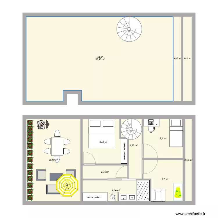 26 Halle Extension. Plan de 