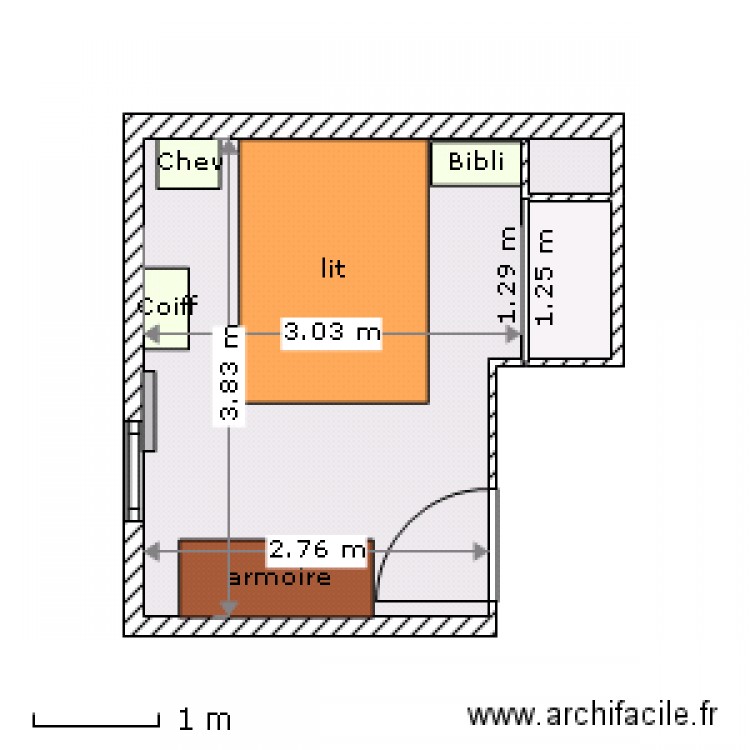 1_chambre_2. Plan de 0 pièce et 0 m2