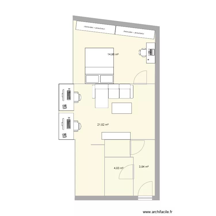 appart bonnes mesures. Plan de 