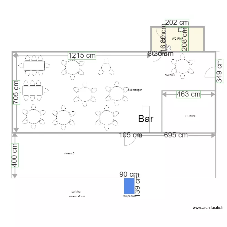 l ile aux galettes . Plan de 0 pièce et 0 m2