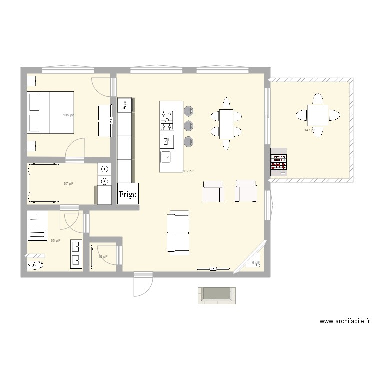 parent. Plan de 0 pièce et 0 m2