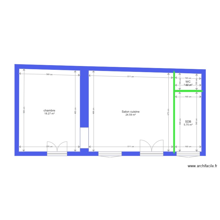 apparetement N 4 etude 2. Plan de 0 pièce et 0 m2