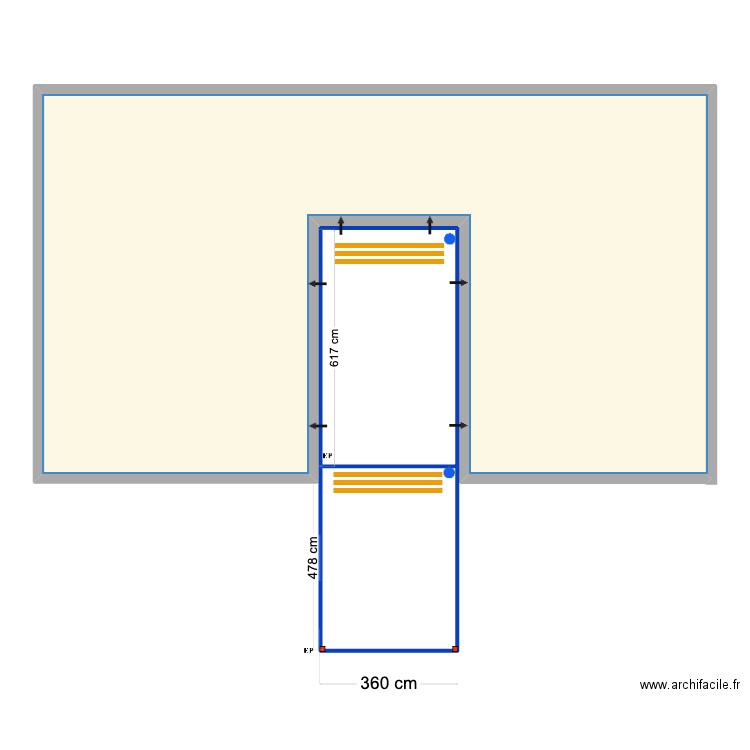 Terferh - Quinta do lago. Plan de 3 pièces et 179 m2