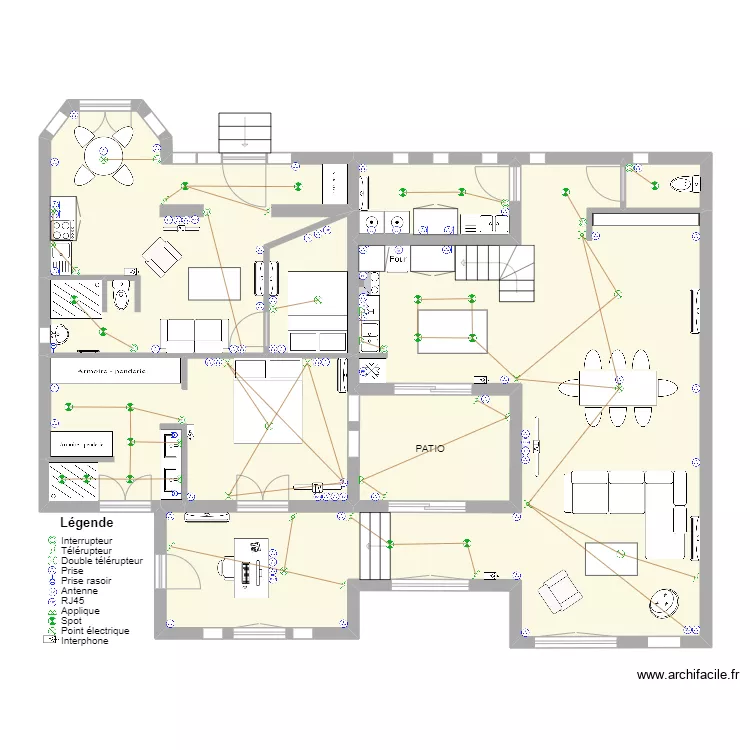 Pigo Elec RDC - SAVE. Plan de 