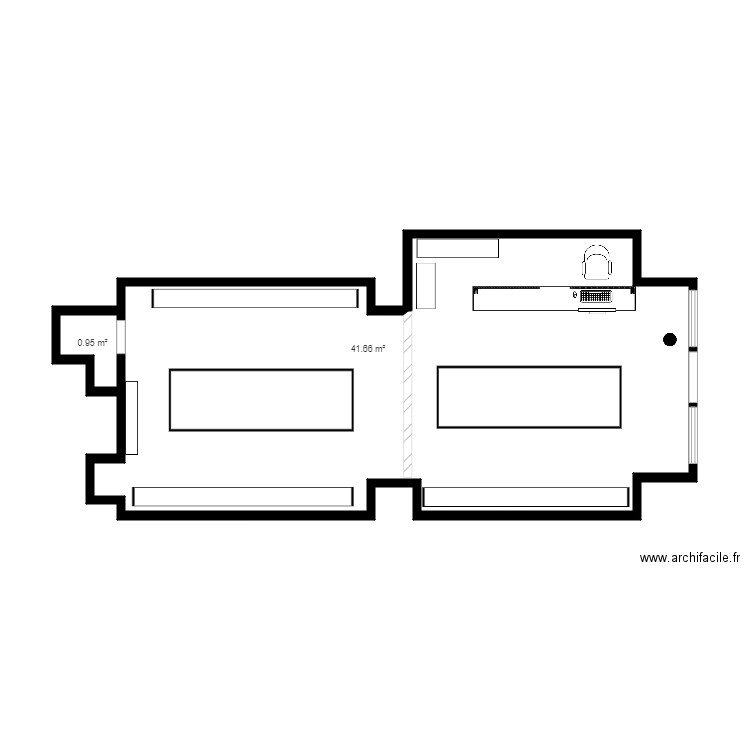 BAZAR ST DENIS . Plan de 0 pièce et 0 m2