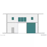 facade cour projet&eacute;