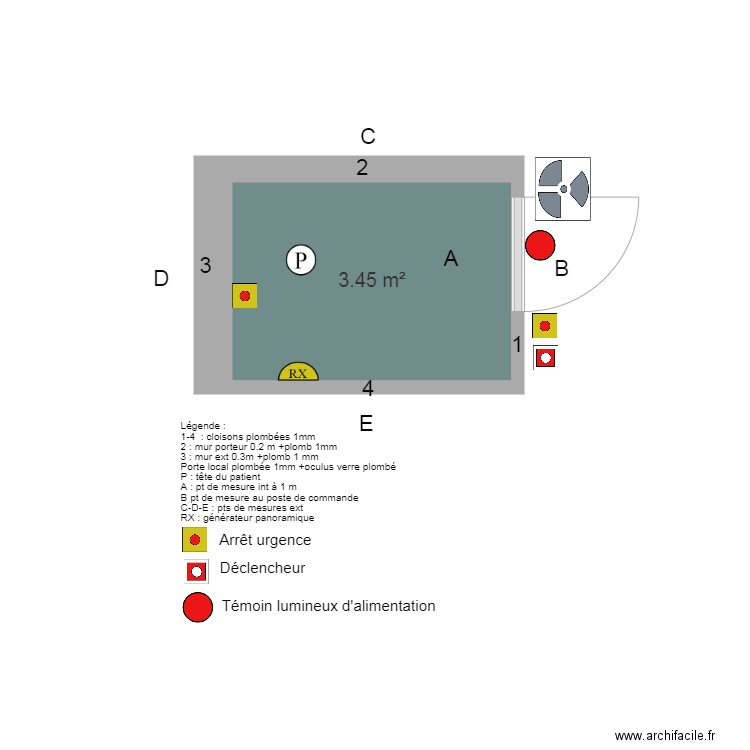 Salle Radio panoramique . Plan de 0 pièce et 0 m2