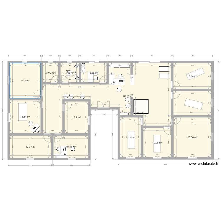 PLAN CABINET. Plan de 0 pièce et 0 m2