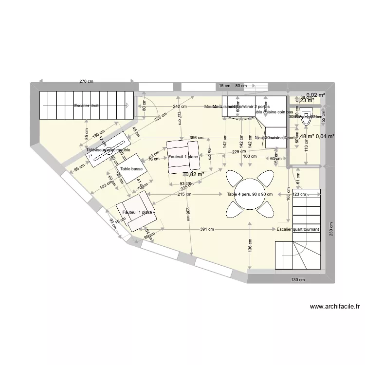 S&eacute;choire. Plan de 