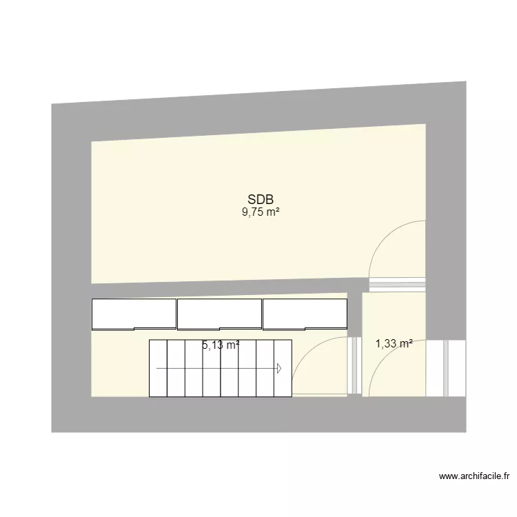 SDB verri&egrave;res Dawin. Plan de 