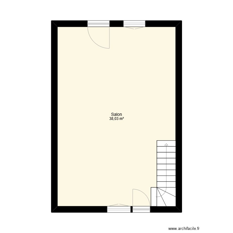 gîte. Plan de 0 pièce et 0 m2
