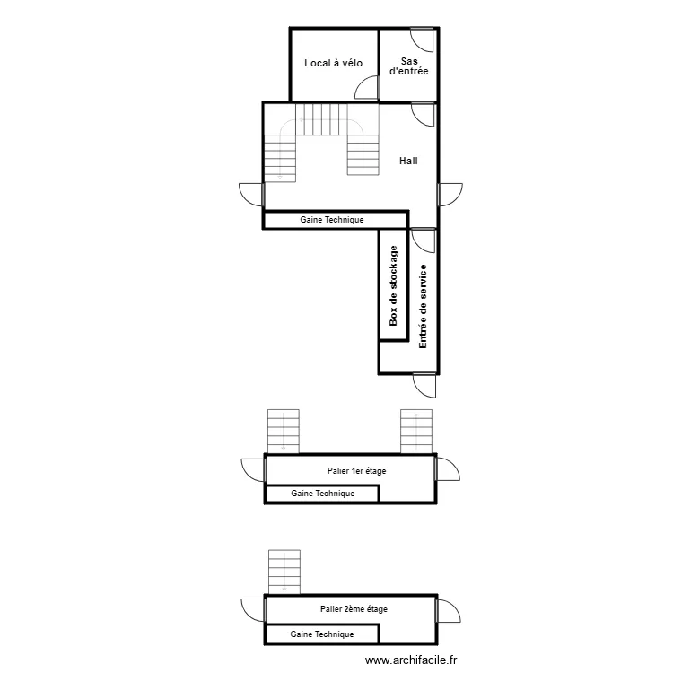 Bessoncourt. Plan de Bessoncourt. Plan de