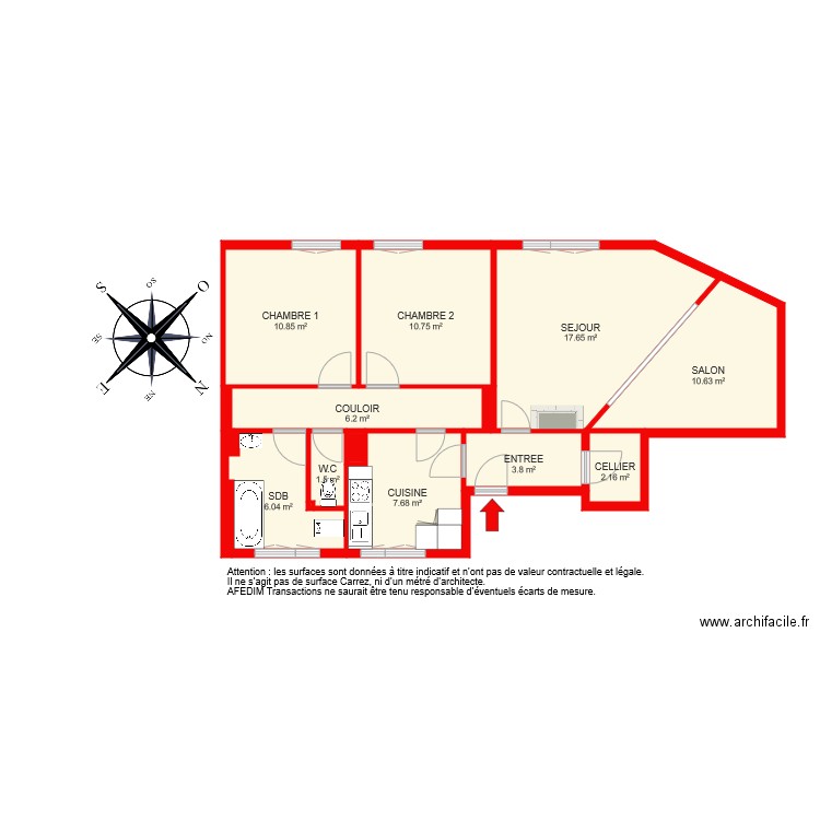 BI 4993 F. Plan de 0 pièce et 0 m2