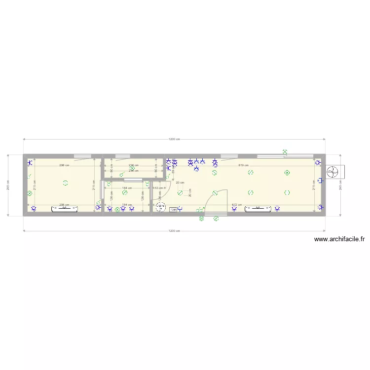 plan &eacute;l&eacute;ctrique. Plan de 