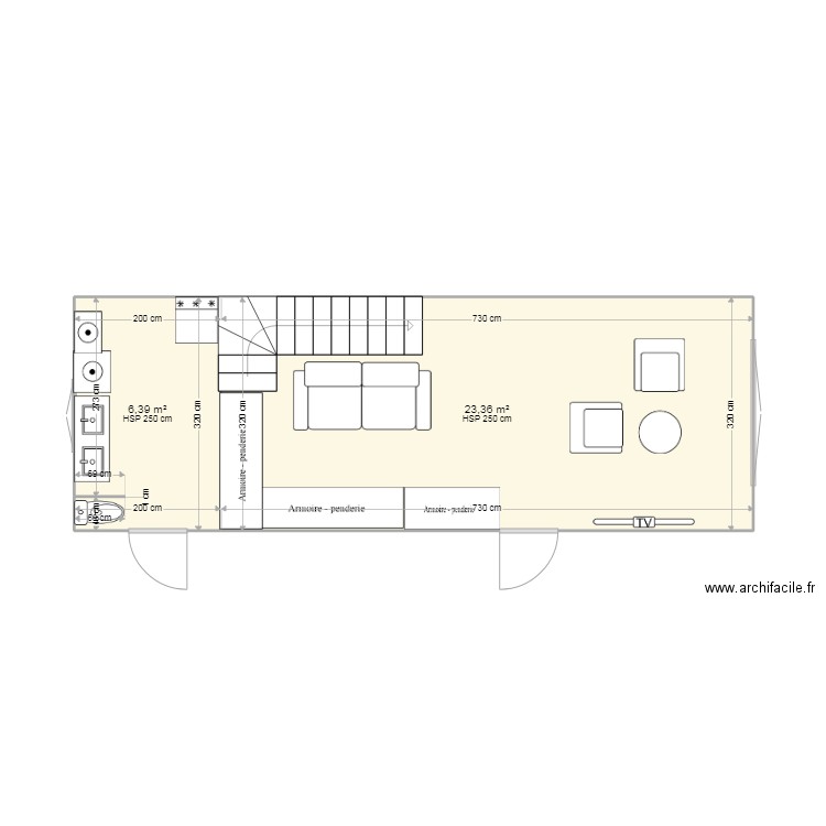 rez de chaussee. Plan de 0 pièce et 0 m2