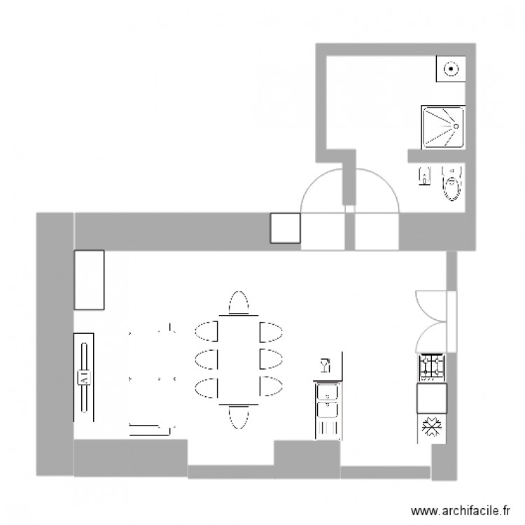 SalleamangerMontcey6. Plan de 0 pièce et 0 m2