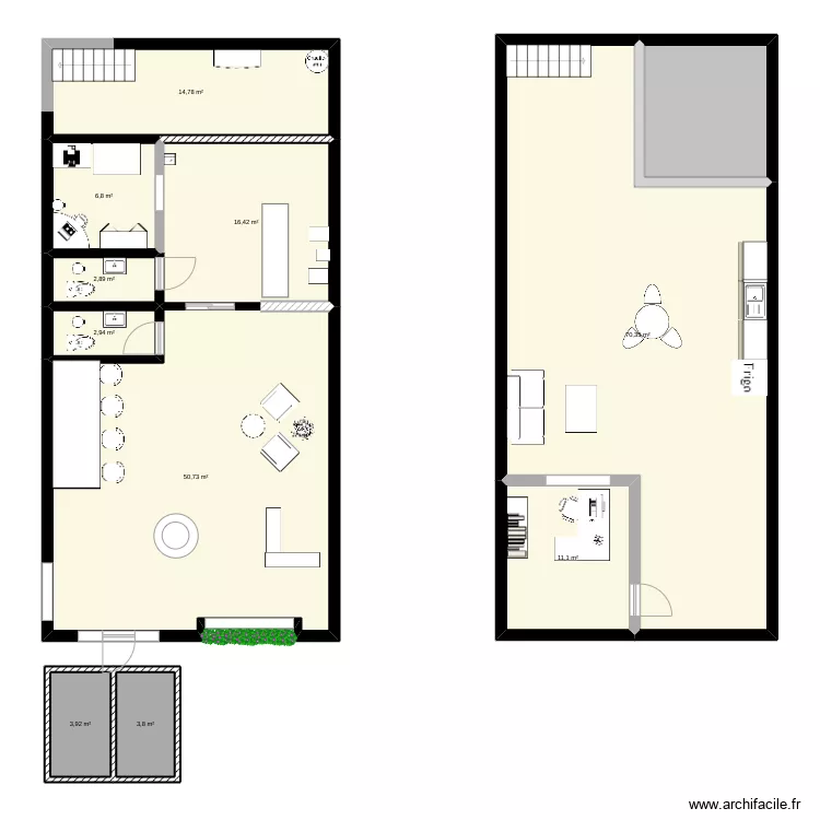 plan enseigne projet. Plan de 