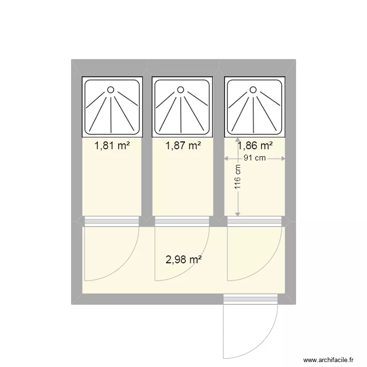 SDB TEMPO PROJET 3. Plan de SDB TEMPO PROJET 3. Plan de
