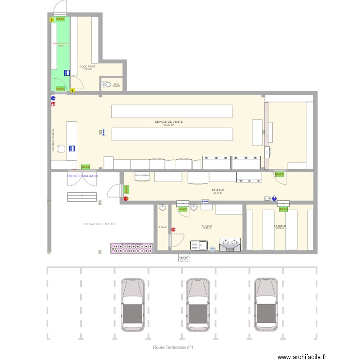 CHEZ LYLY TOMO. Plan de 0 pièce et 0 m2