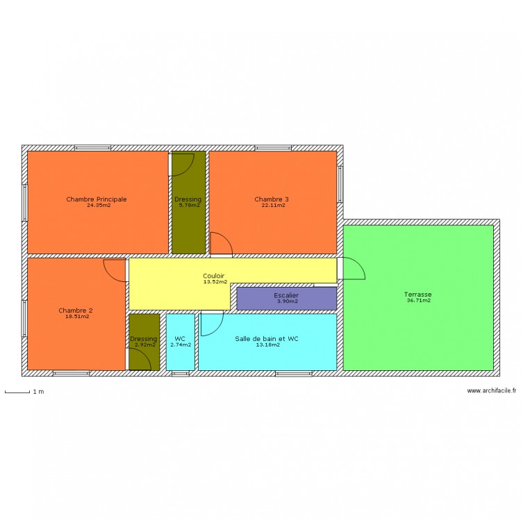 Maison Syssi Novembre 2009 Etage. Plan de 0 pièce et 0 m2