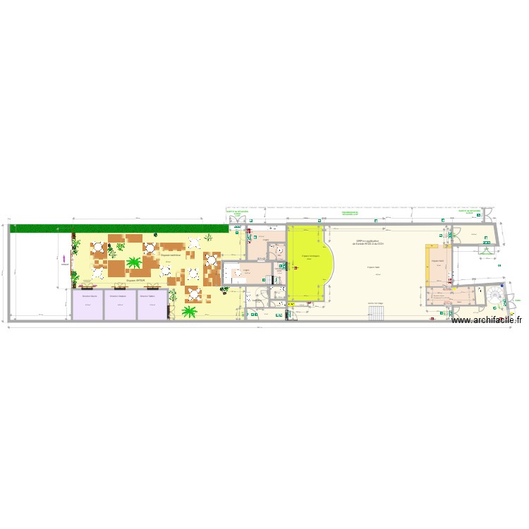 la puce a l oreille RDC 2. Plan de 0 pièce et 0 m2