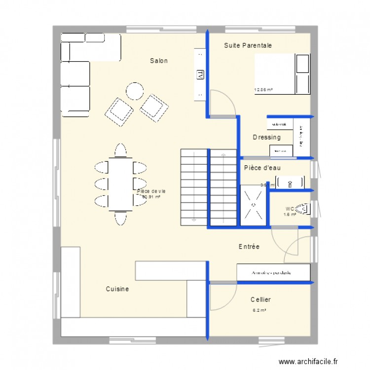 rossy 1. Plan de 0 pièce et 0 m2