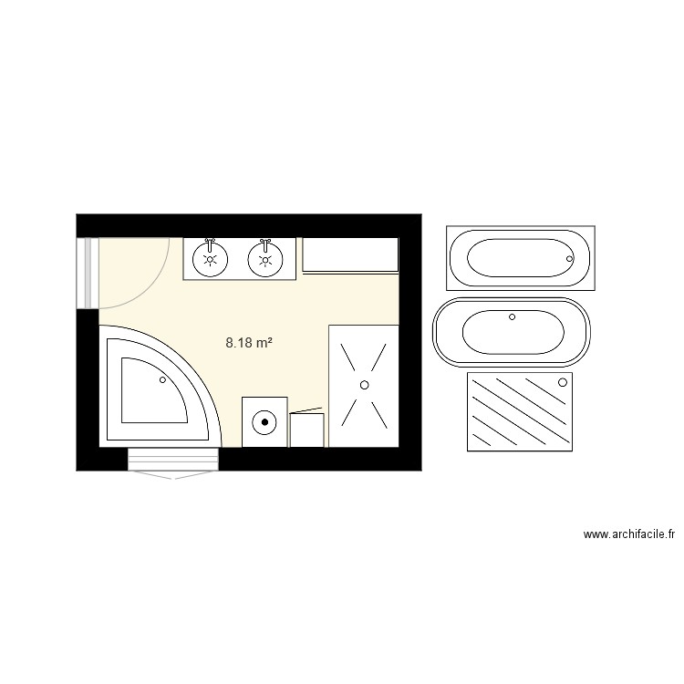 monts. Plan de 0 pièce et 0 m2