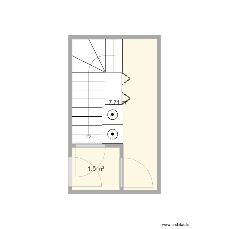 ENTREE RDC. Plan de 0 pièce et 0 m2