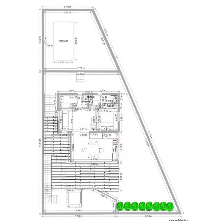 mobil home version 11. Plan de 0 pièce et 0 m2