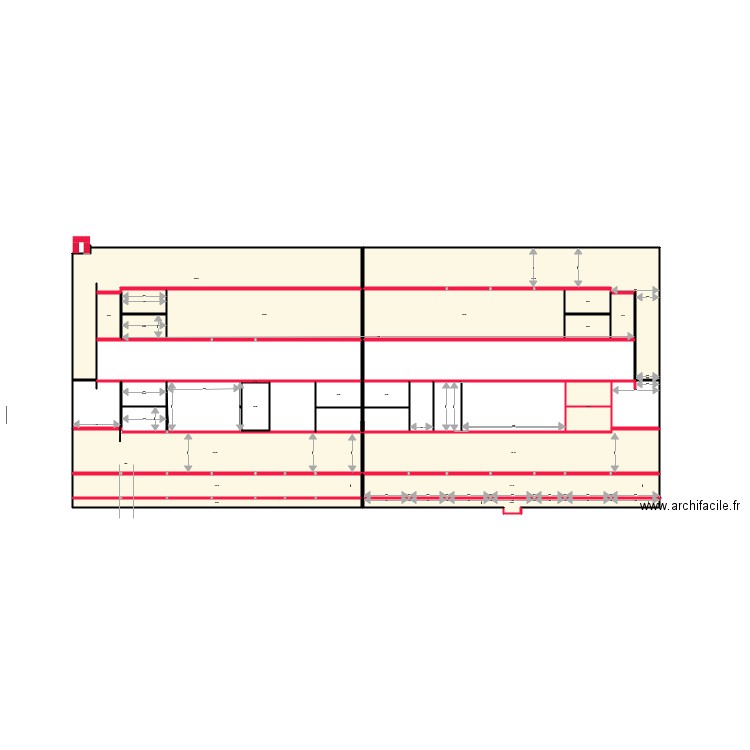 PARKING PORTEUSE PILIER 5. Plan de 0 pièce et 0 m2