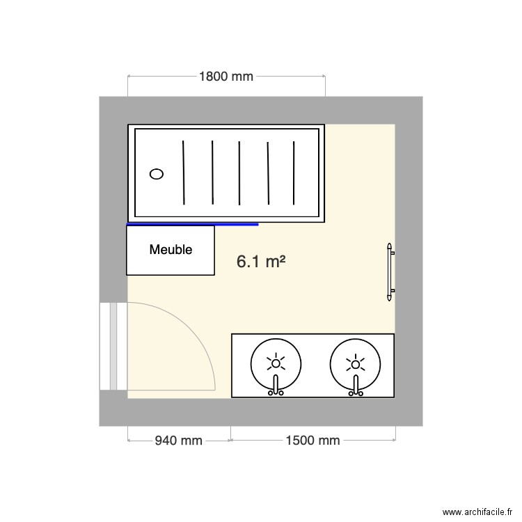 Crosso. Plan de 0 pièce et 0 m2